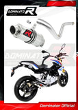 Dominator GP1 Slip-On Exhaust for BMW G 310 R 2016-22