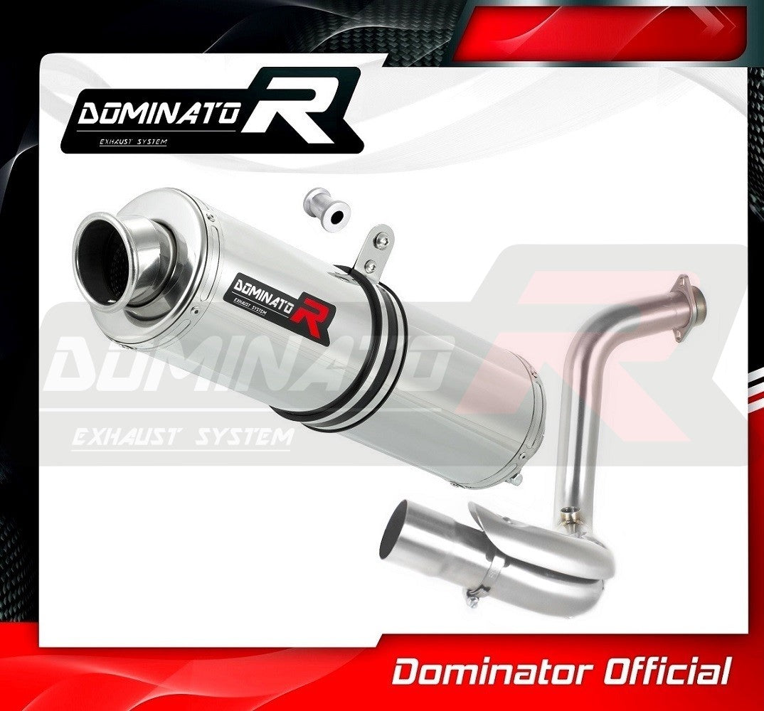 Dominator Round Slip-On Exhaust for BMW G 310 GS 2016-22