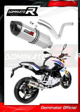 Dominator HP1 Slip-On Exhaust for BMW G 310 R 2016-22