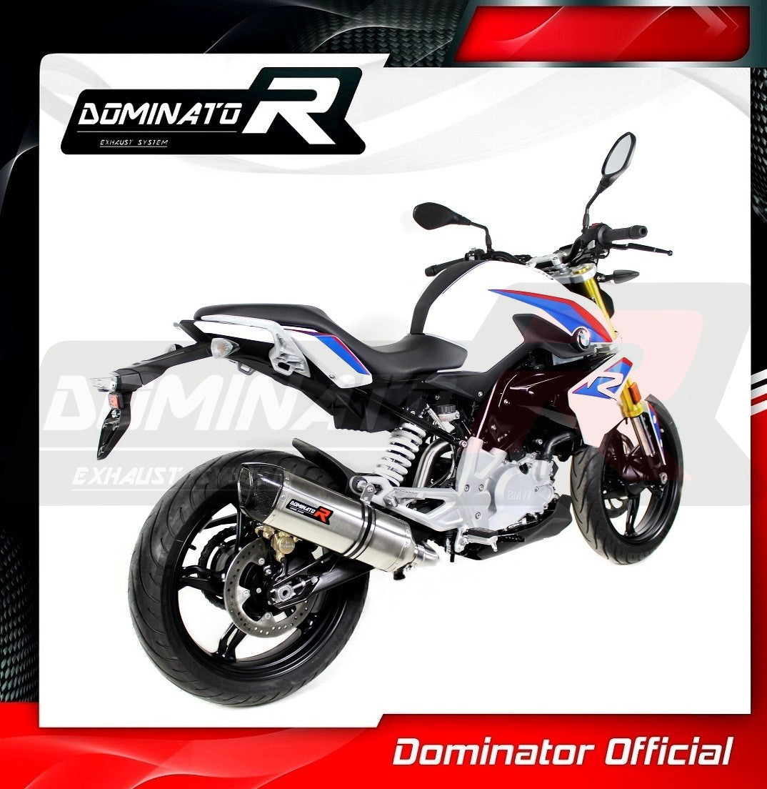 Dominator HP1 Slip-On Exhaust for BMW G 310 R 2016-22