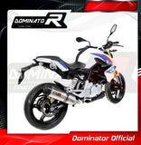 Dominator HP1 Slip-On Exhaust for BMW G 310 R 2016-22