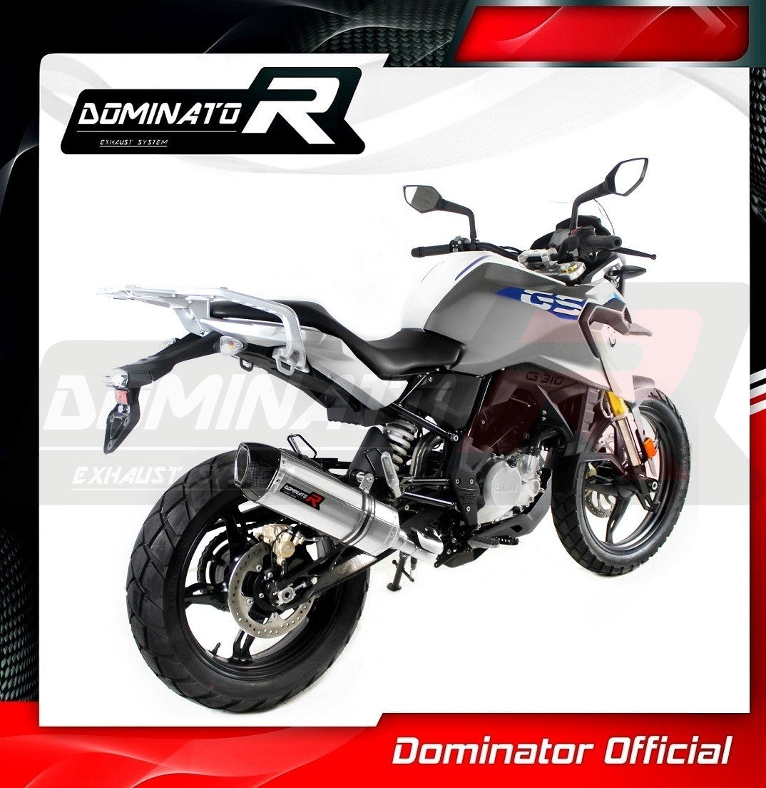 Dominator HP1 Slip-On Exhaust for BMW G 310 GS 2016-22