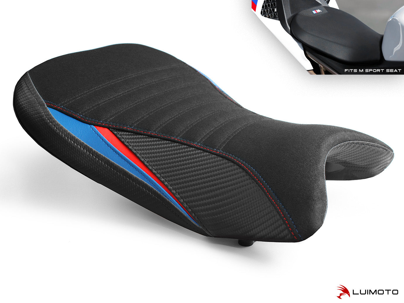 Luimoto Motorsports M Sport Rider Seat Cover for BMW M 1000 RR