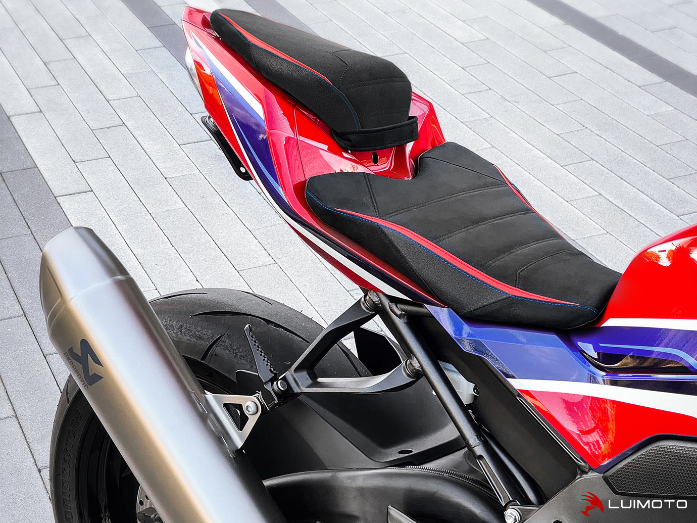 Luimoto Race II Passenger Seat Cover for Honda CBR 1000RR-R