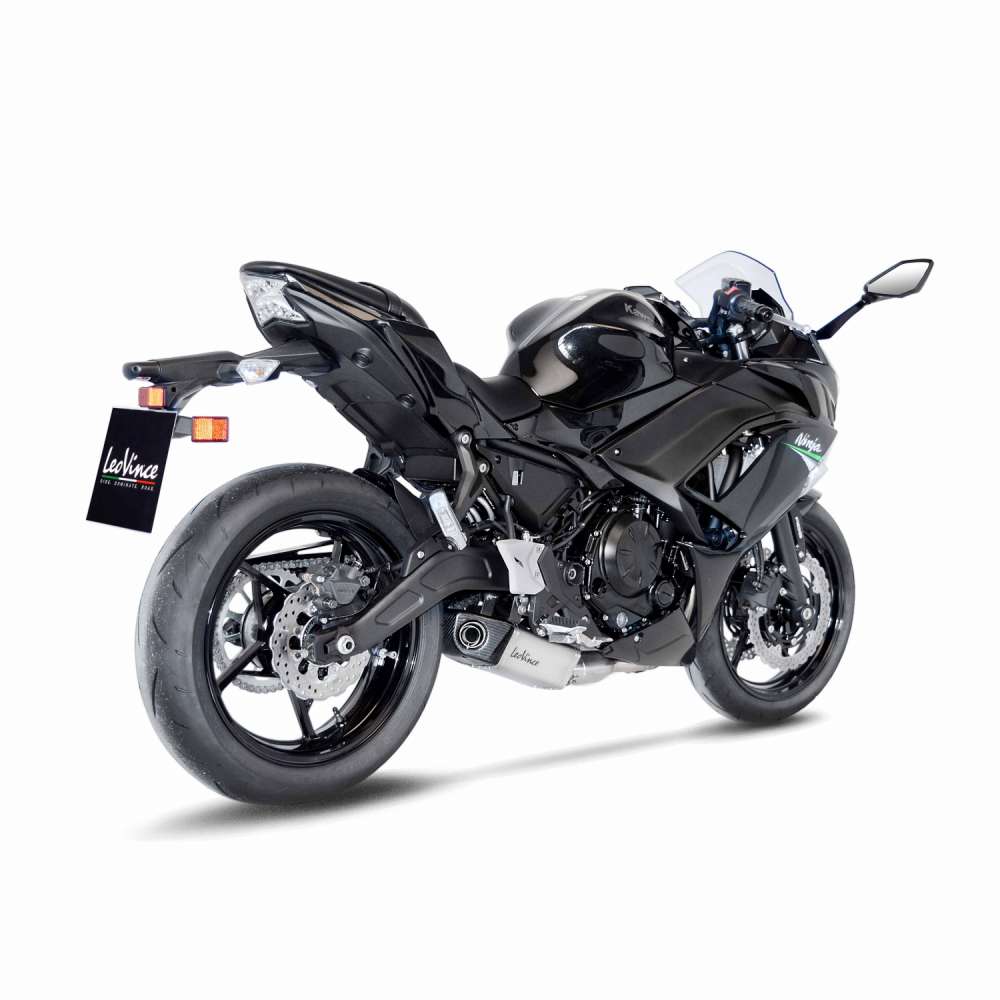 LeoVince Underbody Full Exhaust System for Kawasaki Ninja 650 2020
