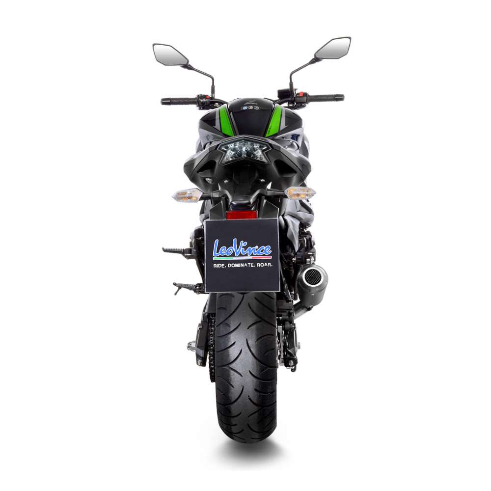 LeoVince LV-10 Slip-On Exhaust for Kawasaki Z800