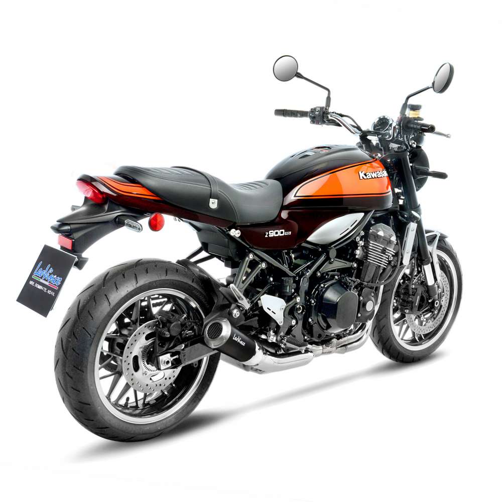 LeoVince LV-10 Slip-On Exhaust for Kawasaki Z900RS 2018-22