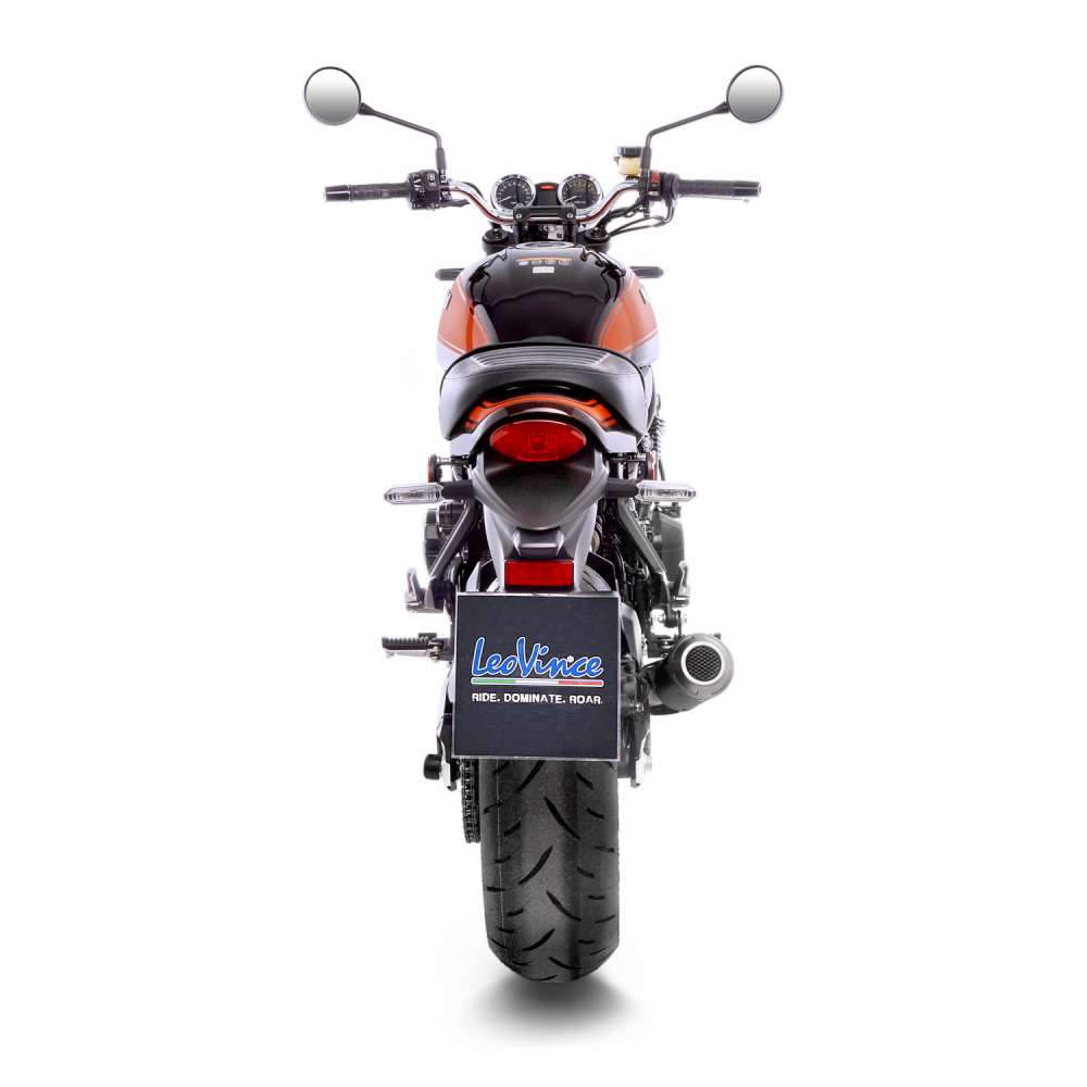 LeoVince LV-10 Slip-On Exhaust for Kawasaki Z900RS 2018-22