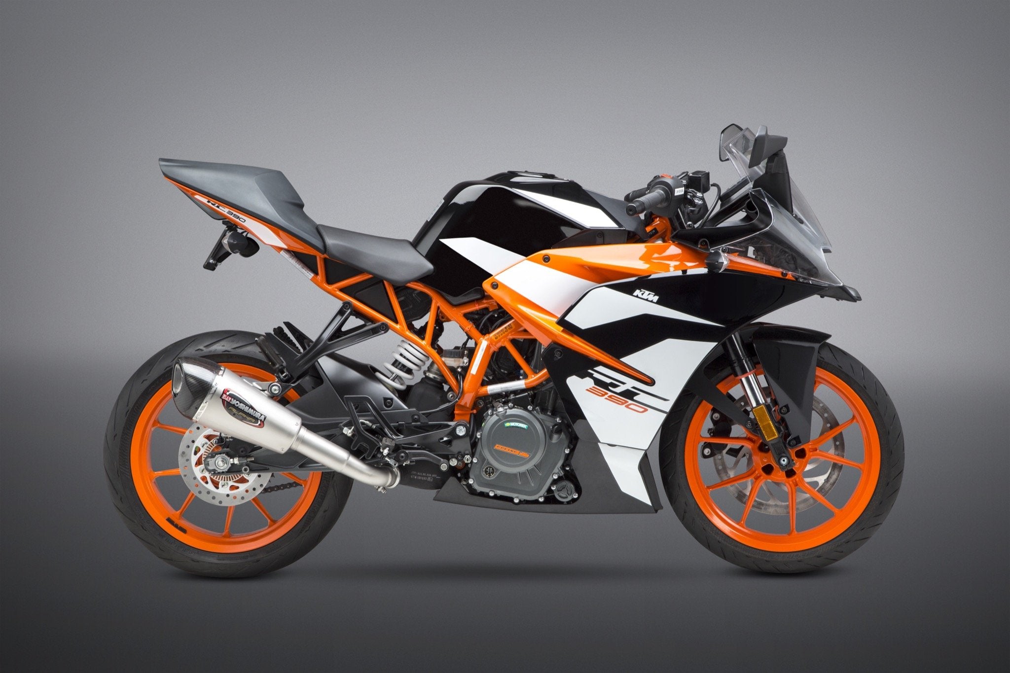 Yoshimura Alpha T Slip-On Exhaust for KTM RC 390