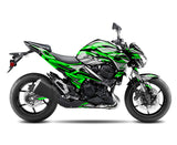 Spinning Stickers Hexagon Graphics Kit For Kawasaki Z800 2013-16