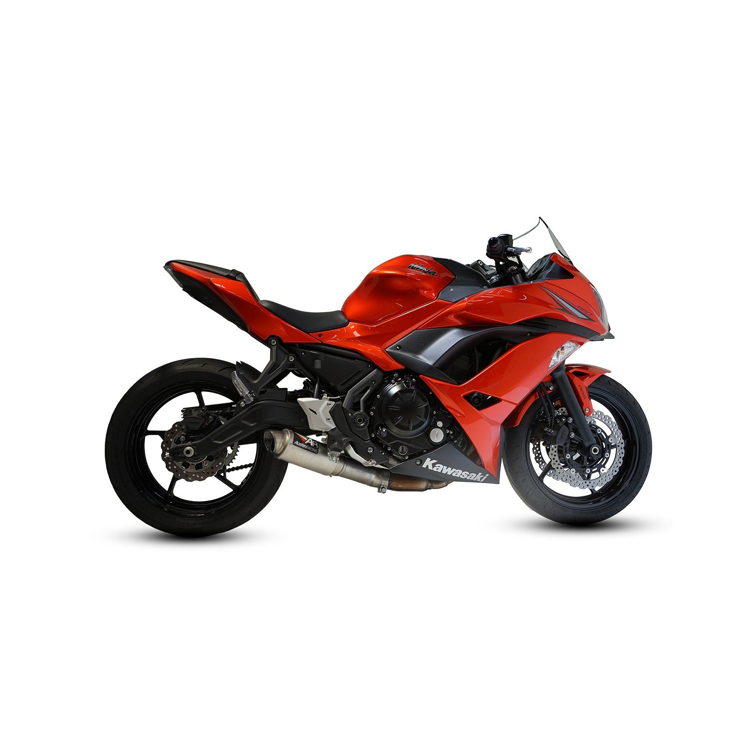 Austin Racing De-Cat Exhaust System for Kawasaki Ninja 650