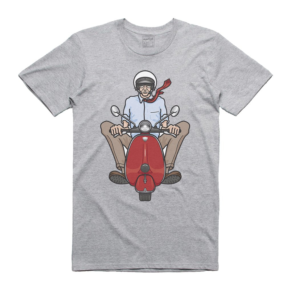 Vintage Scooter T-Shirt - (style 3)