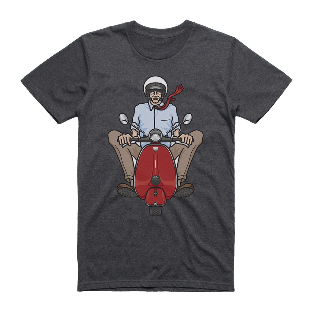Vintage Scooter T-Shirt - (style 3)