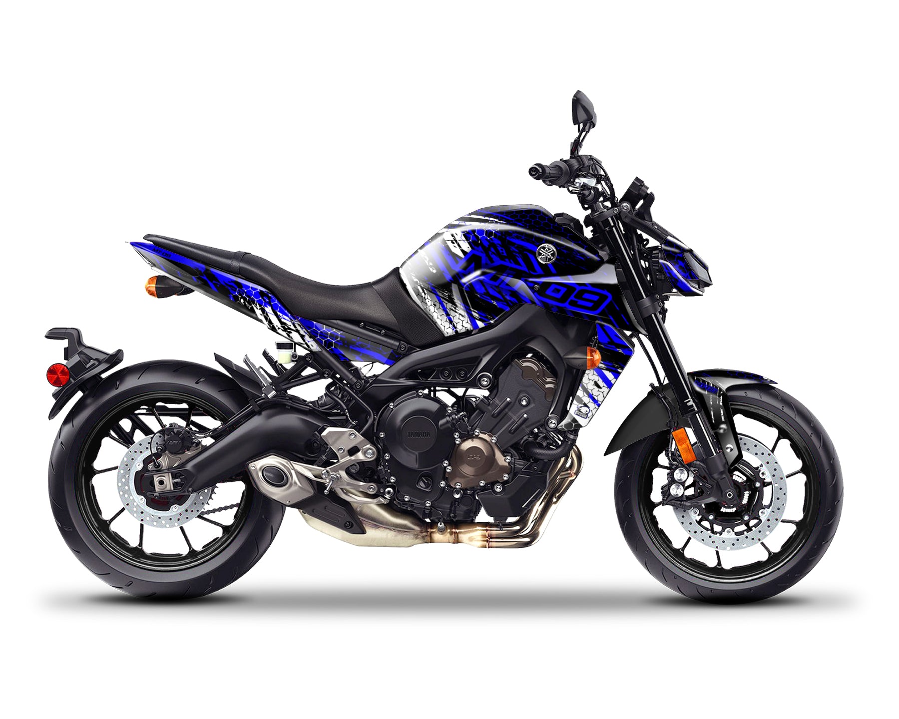 Spinning Stickers Riot Graphics Kit For Yamaha MT 09 2017-20
