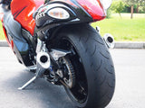 Brocks Dual Alien Head Slip-On Exhaust for Suzuki Hayabusa
