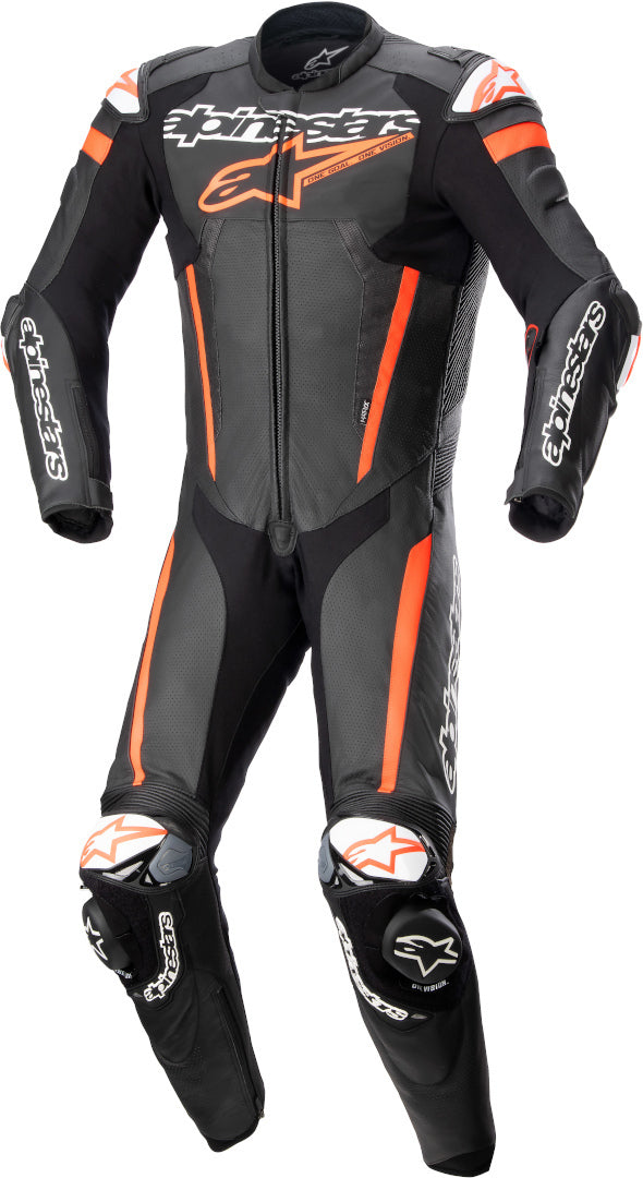 Alpinestars GP Ignition One Piece Leather Suit - Black/Gray/Red