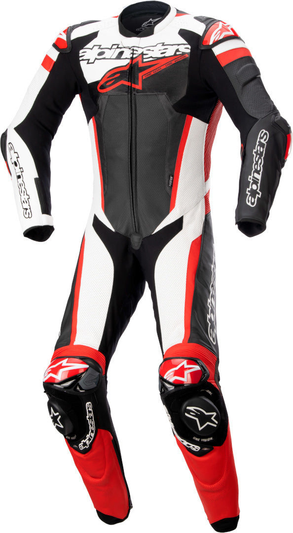 Alpinestars GP Ignition One Piece Leather Suit - Black/Red/White