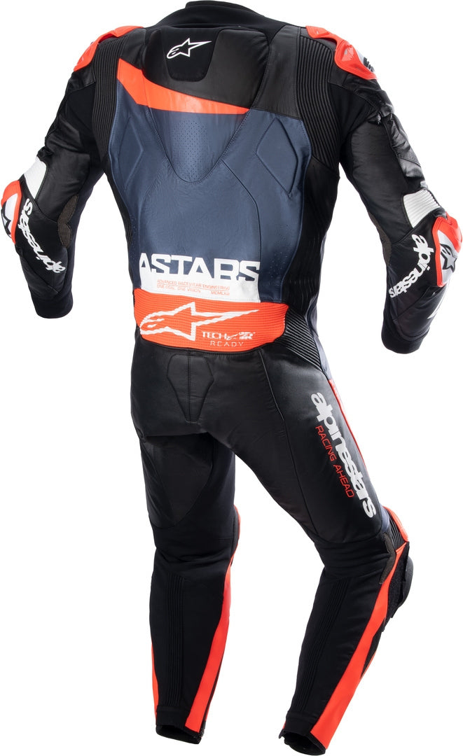 Alpinestars GP Plus V4 1-Piece Leather Suit - Black/Red/Blue
