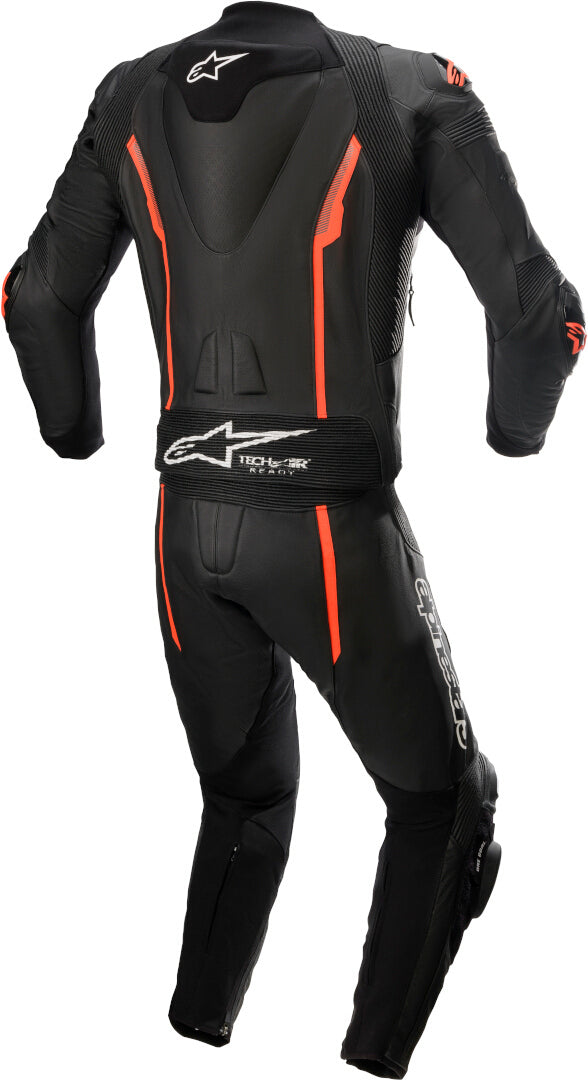 Alpinestars Missile V2 Two Piece Leather Suit - Black/Red