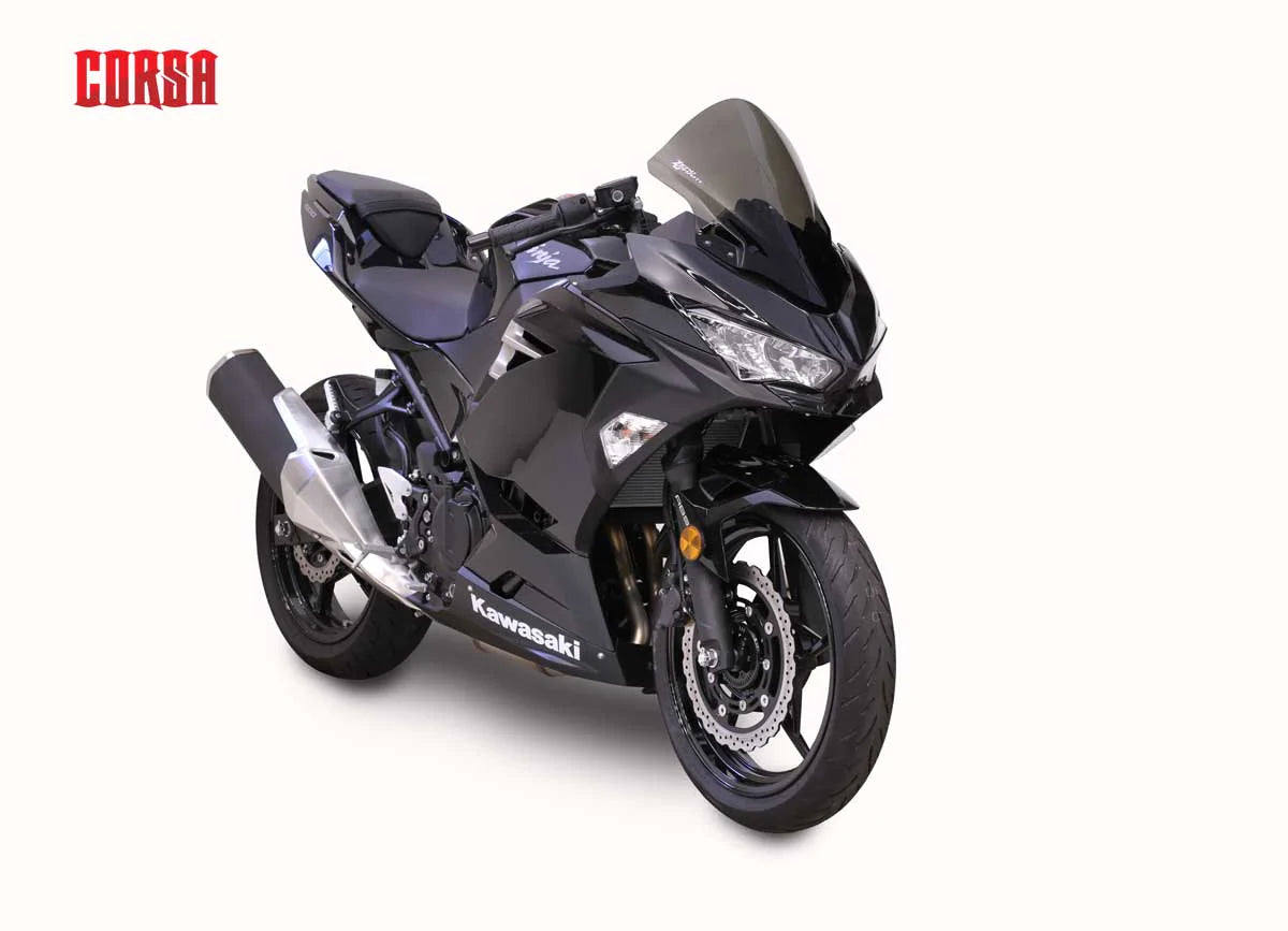 Zero Gravity Corsa Windscreen for Kawasaki Ninja 400 2018-22
