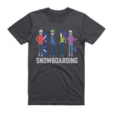 Snowboarding T-Shirt - (style 3)