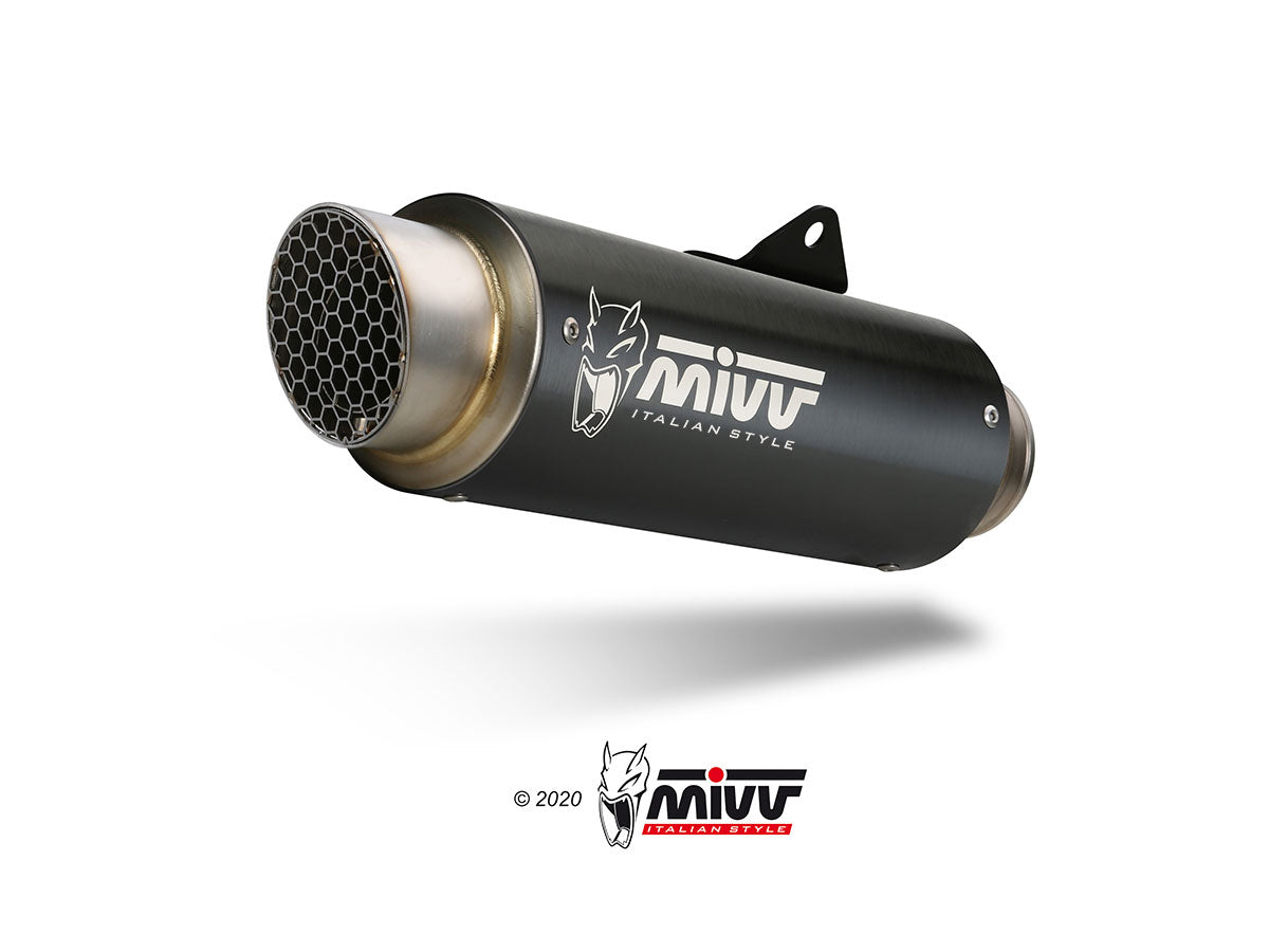 Mivv GP Pro Slip-On Exhaust for Kawasaki Z900RS 2018-22
