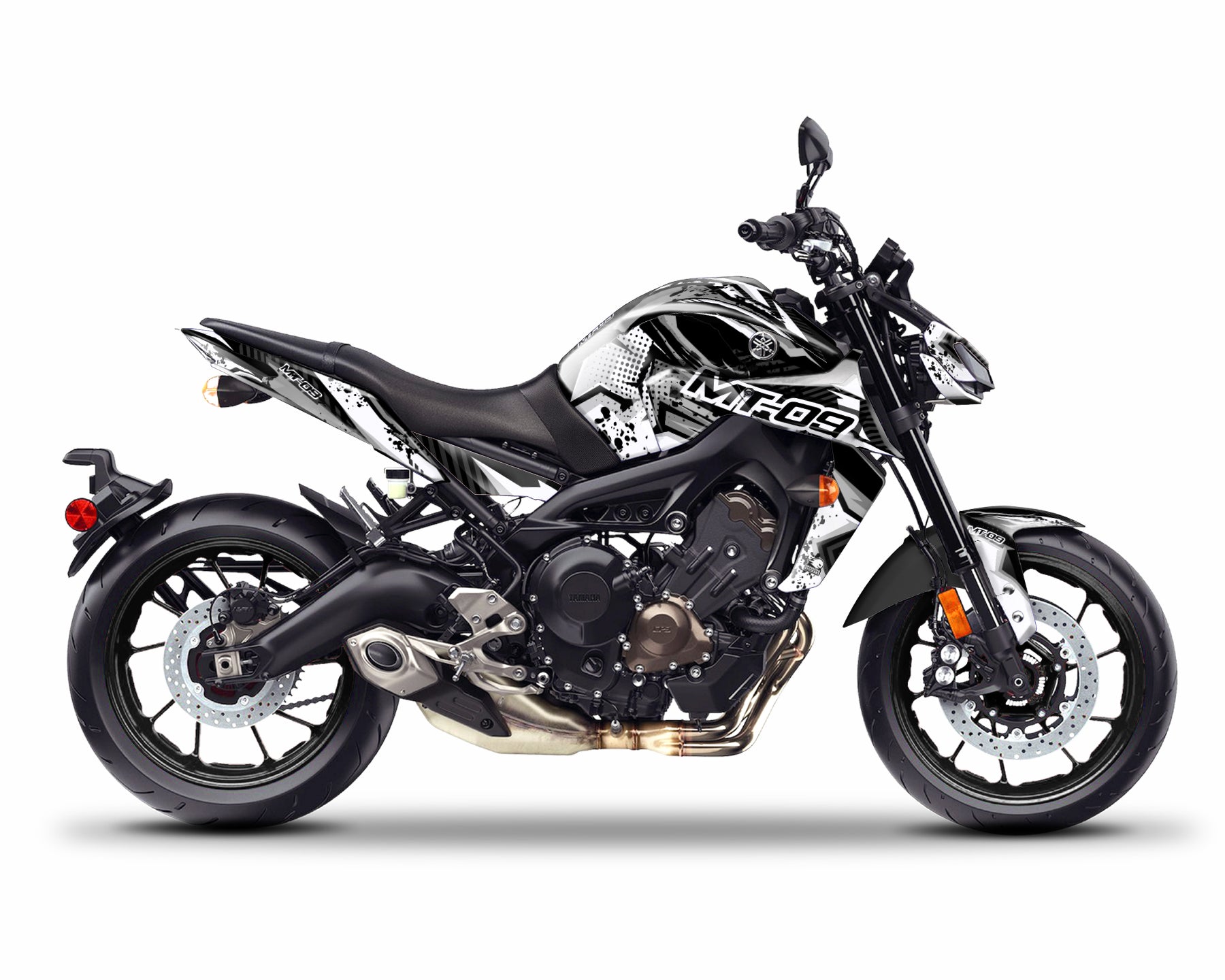 Spinning Stickers Wrath Graphics Kit For Yamaha MT 09 2017-20