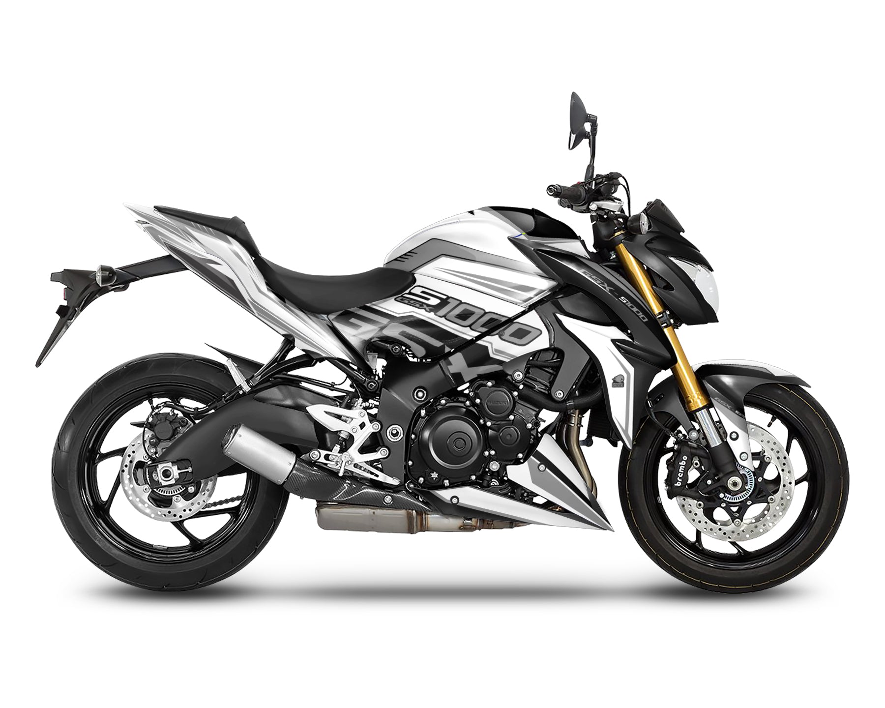 Spinning Stickers Razor Graphics Kit For Suzuki GSXS 1000 2015-20