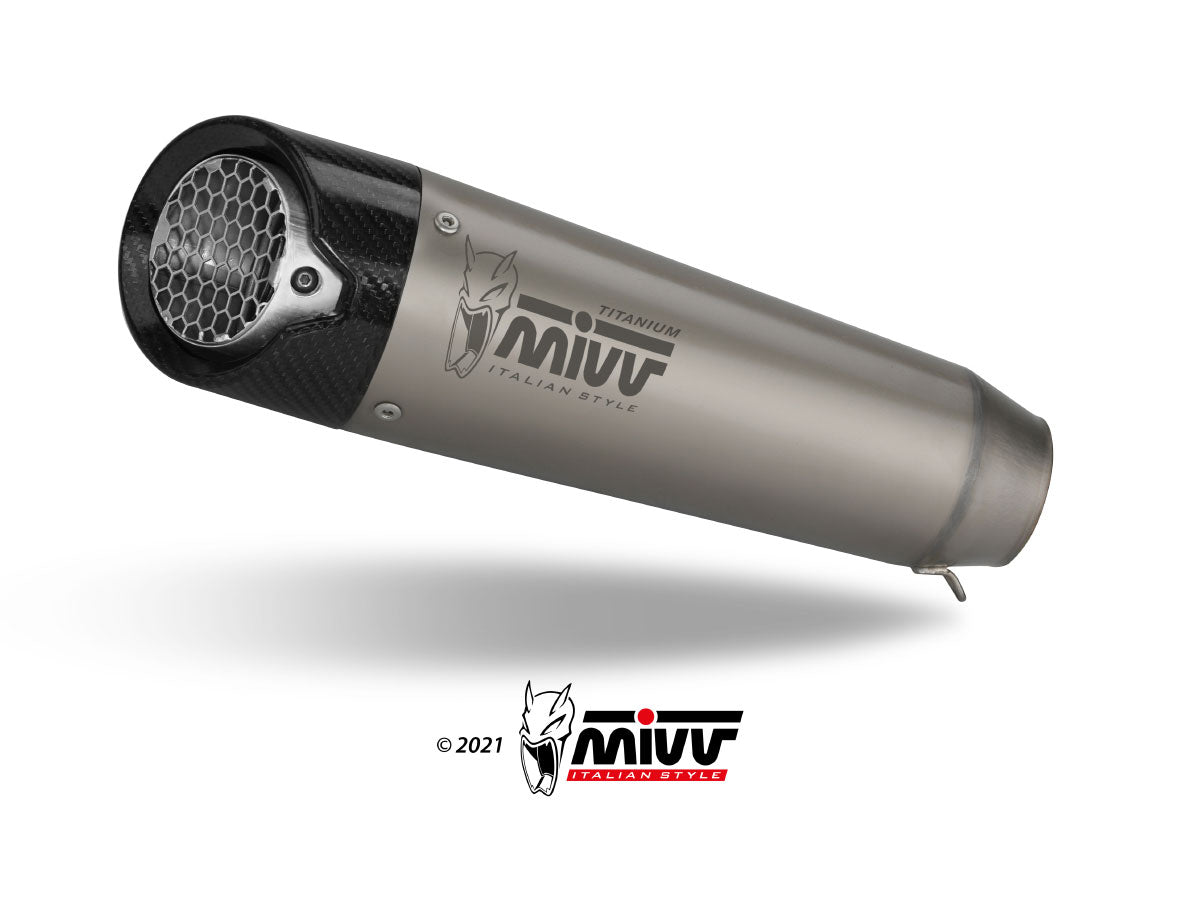 Mivv X-M5 Slip-On Exhaust for Ducati Monster 937 2021-22