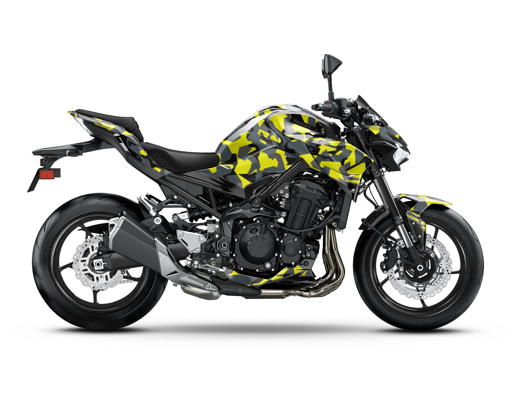 Spinning Stickers Camo Graphics Kit For Kawasaki Z900 2020-22