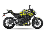 Spinning Stickers Camo Graphics Kit For Kawasaki Z900 2020-22