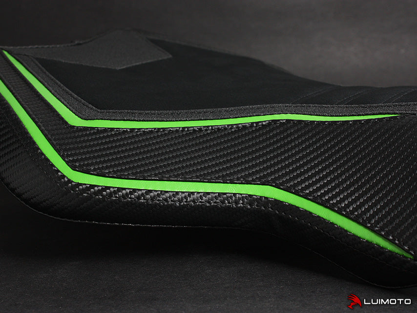 Luimoto Team Kawasaki Rider Seat Cover for Kawasaki Ninja H2