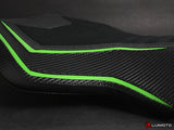Luimoto Team Kawasaki Rider Seat Cover for Kawasaki Ninja H2