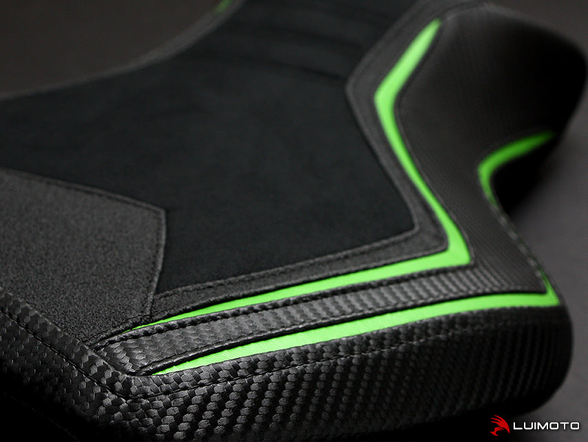 Luimoto Team Kawasaki Rider Seat Cover for Kawasaki Ninja H2