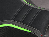 Luimoto Team Kawasaki Rider Seat Cover for Kawasaki Ninja H2