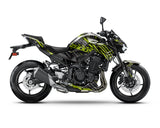 Spinning Stickers Riot Graphics Kit For Kawasaki Z900 2020-22