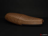 Luimoto Modern Diamond Rider Seat Cover for Triumph Bonneville T100