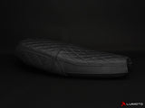 Luimoto Modern Diamond Rider Seat Cover for Triumph Bonneville T100