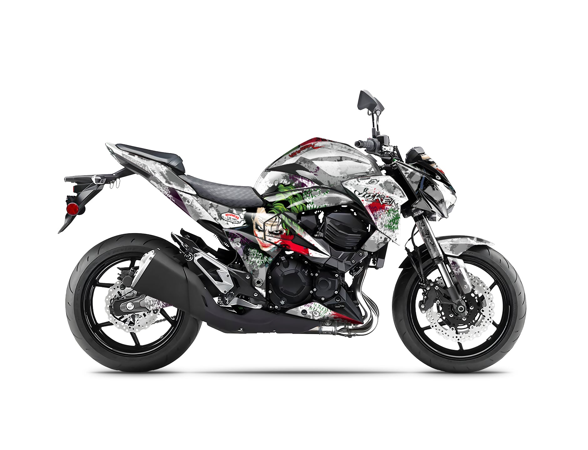 Spinning Stickers Joker Graphics Kit For Kawasaki Z800 2013-16
