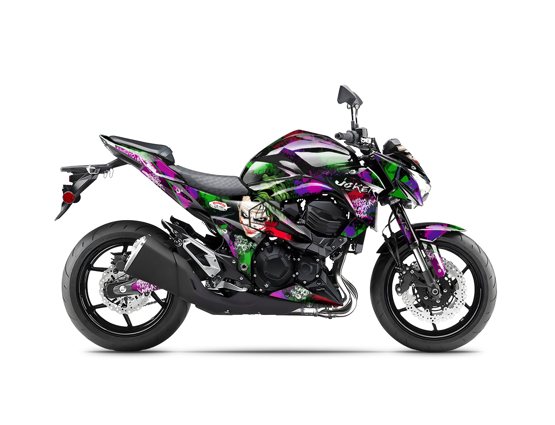 Spinning Stickers Joker Graphics Kit For Kawasaki Z800 2013-16