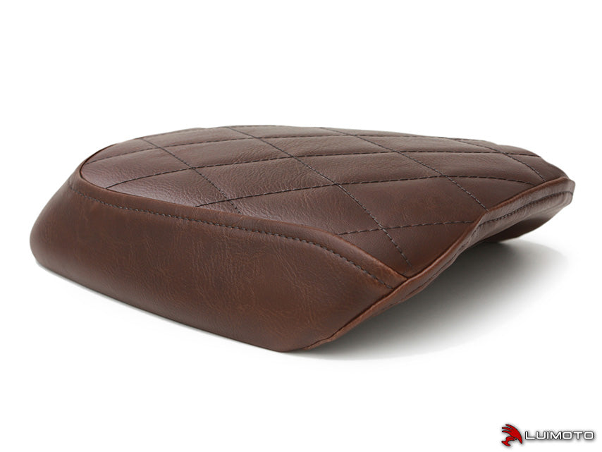 Luimoto Vintage Diamond Passenger Seat Cover for Triumph Street Scrambler