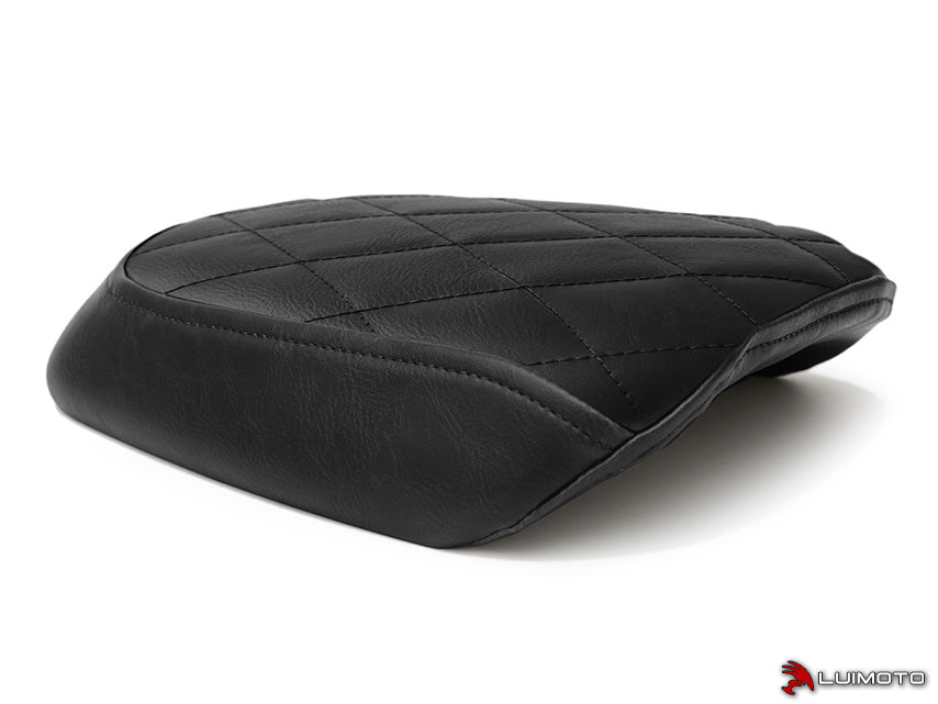 Luimoto Vintage Diamond Passenger Seat Cover for Triumph Street Scrambler