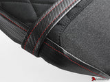 Luimoto Diamond Edition Passenger Seat Cover for Triumph Street Triple RS