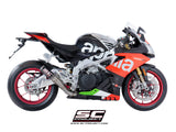 SC Project CR-T High Position Slip-On Exhaust for Aprilia RSV4 RR