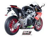 SC Project S1 High Position Slip-On Exhaust for Aprilia RSV4 RR