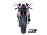 SC Project S1 Low Position Slip-On Exhaust for Aprilia RSV4 RR