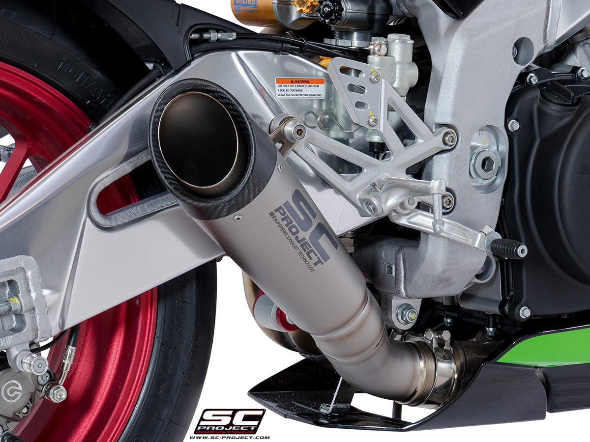 SC Project S1 Slip-On Exhaust for Aprilia RSV4 RF