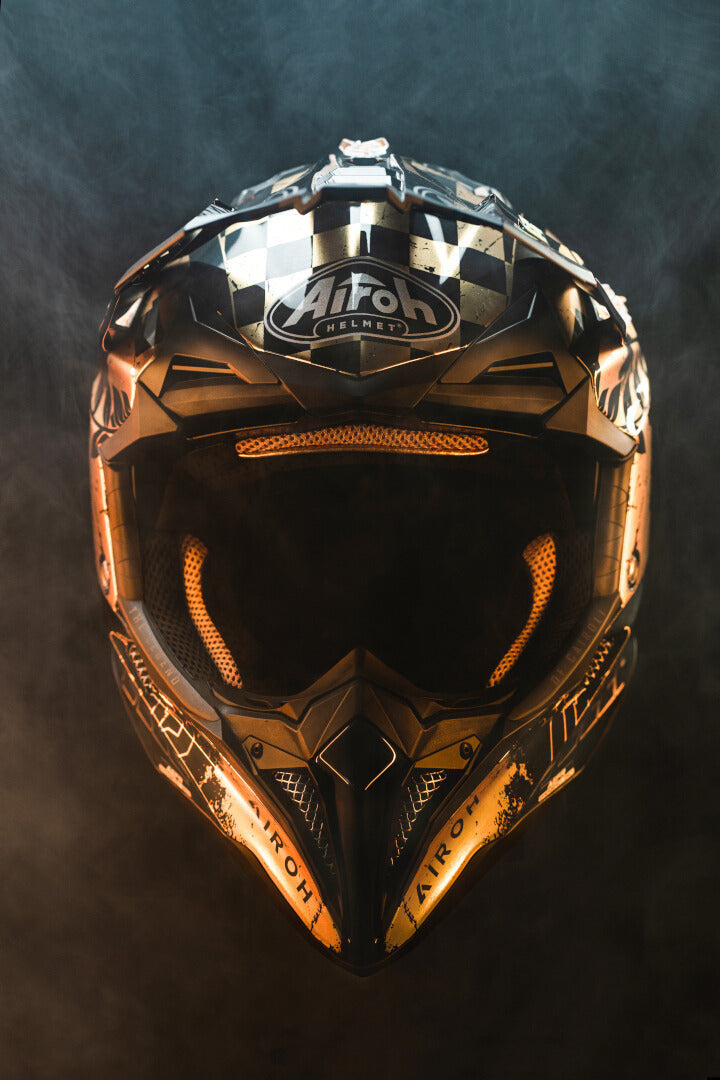 Airoh Aviator 3 TC 222 The Legend Motocross Helmet