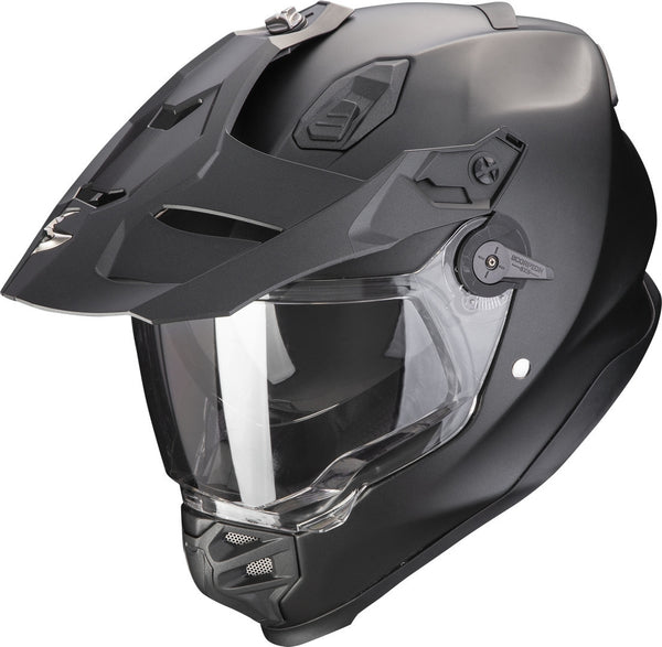 All black 2025 motocross helmet