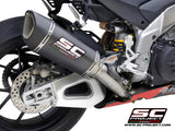 SC Project SC1-R Slip-On Exhaust For Aprilia RSV4 250mm - 2021-23